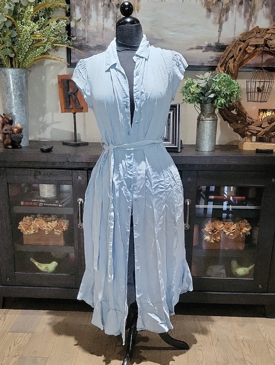 Velvet Heart Dresses & Skirts - Velvet Heart Light Blue Denim-Style Top